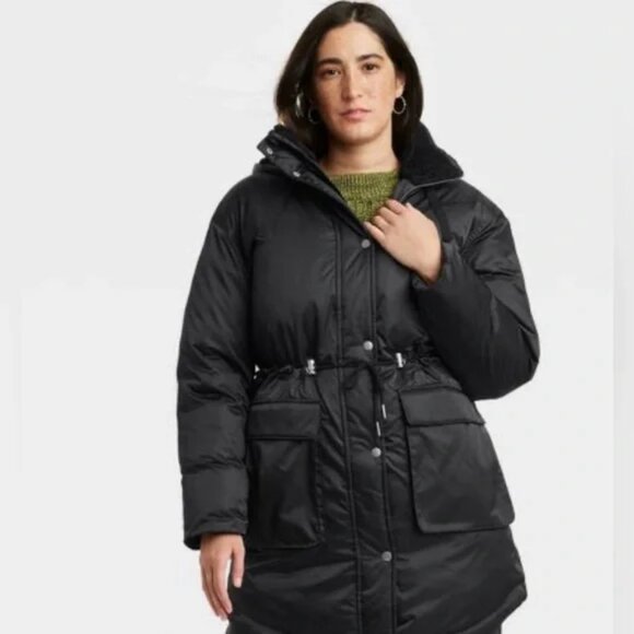 Universal Thread Arctic Parka Black Size Medium - Picture 1 of 7